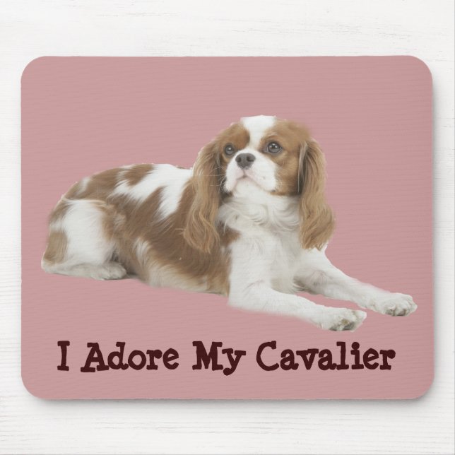 Cavalier King Charles Spaniel Mousepad (Front)