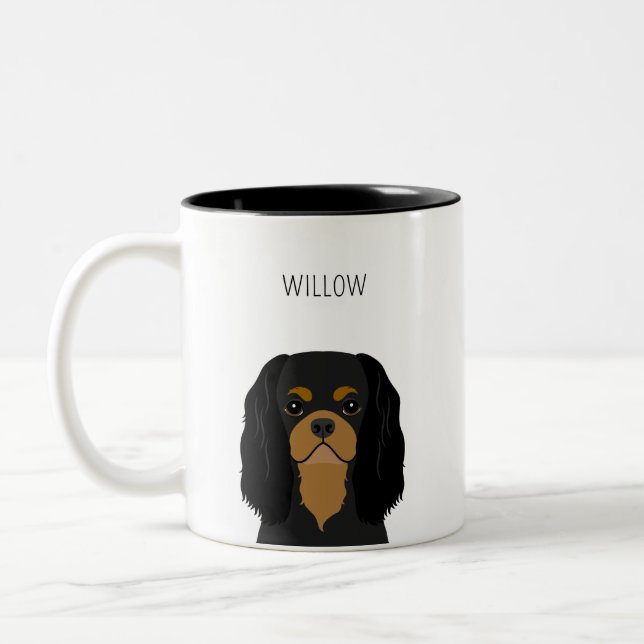 Cavalier King Charles Spaniel Mug (Left)