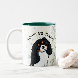 Cavalier King Charles Spaniel Mug à café à deux to