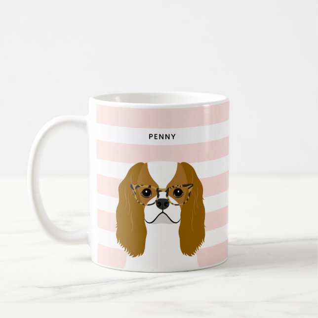 Cavalier King Charles Spaniel Mugs (Left)