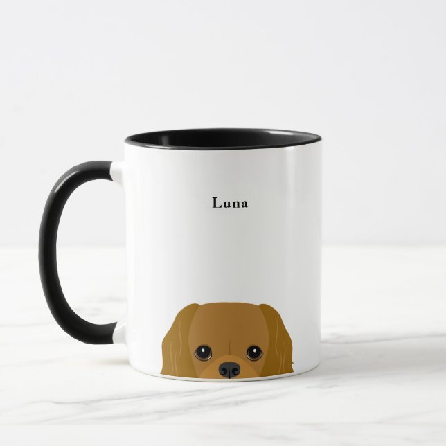 Cavalier King Charles Spaniel Mugs (Left)