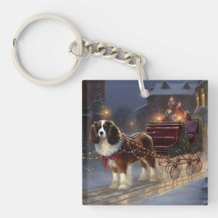 Cavalier King Charles Spaniel Noël Fêtard