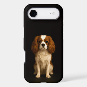 Cavalier King Charles Spaniel Noir 4 Luxe iPhone 1
