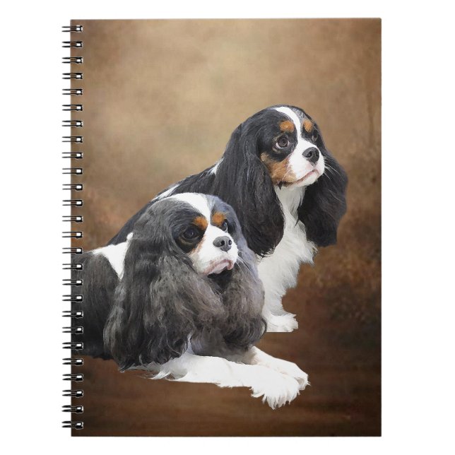 Cavalier King Charles Spaniel Notebook (Front)