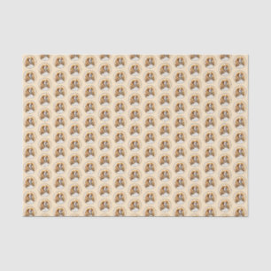 Cavalier King Charles Spaniel Original Painting Tissue Paper