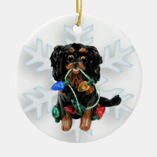 Cavalier King Charles Spaniel ornement de Noël