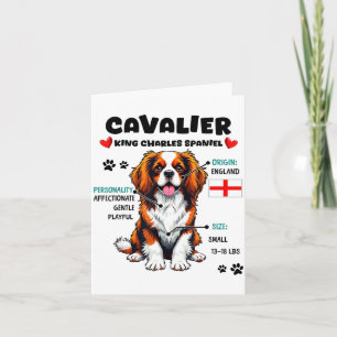Cavalier King Charles Spaniel Owner Funny Dog Love Card