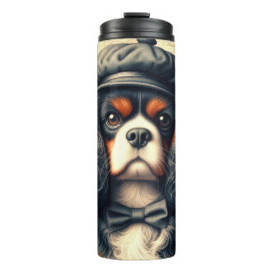 Cavalier King Charles Spaniel Painting Thermal Tumbler