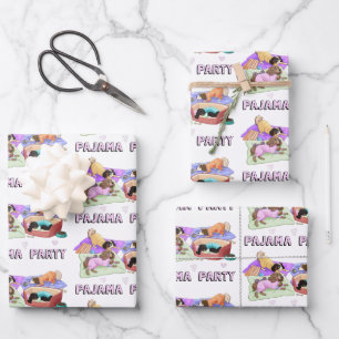 Cavalier King Charles Spaniel Pajama Party Paper