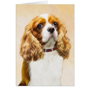 Cavalier King Charles Spaniel Peinture originale