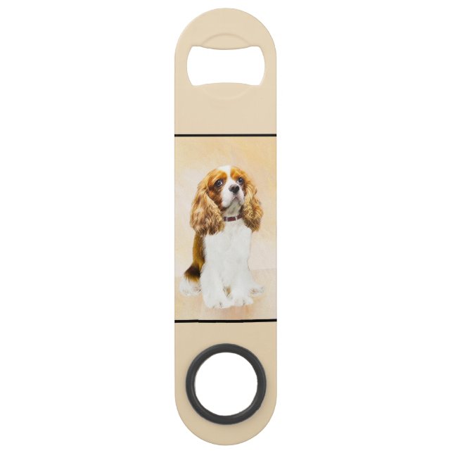 Cavalier King Charles Spaniel Peinture originale (Dos)