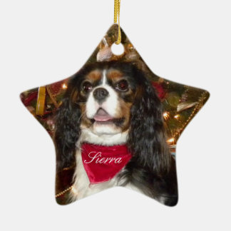 Cavalier King Charles Spaniel Personalize Ornament