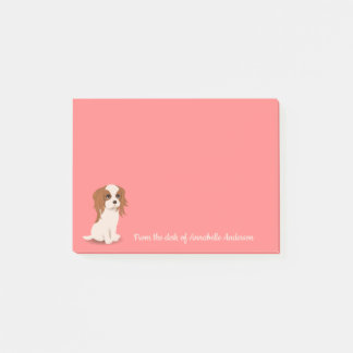 Cavalier King Charles Spaniel Personalize  Post-it Notes