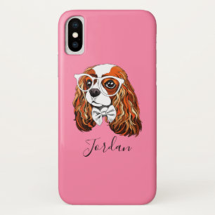 Cavalier King Charles Spaniel Portrait   Add Your  Case-Mate iPhone Case