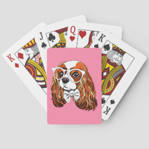 Cavalier King Charles Spaniel Portrait Playing Cards