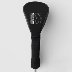 Cavalier King Charles Spaniel Profile dog mom   Golf Head Cover