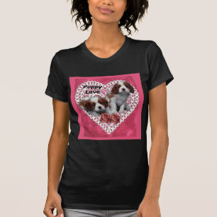Cavalier King Charles Spaniel Puppy Love T-Shirt