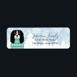 Cavalier King Charles Spaniel Return Address Label<br><div class="desc">This image is copyrighted by Lee ArtHaus</div>