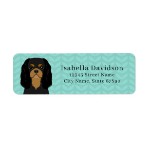 Cavalier King Charles Spaniel Return Address Label