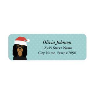 Cavalier King Charles Spaniel Return Address Label