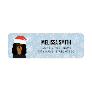 Cavalier King Charles Spaniel Return Address Label