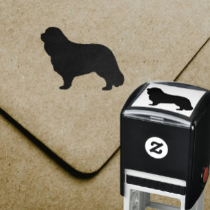 Cavalier King Charles Spaniel Silhouette Self-inking Stamp