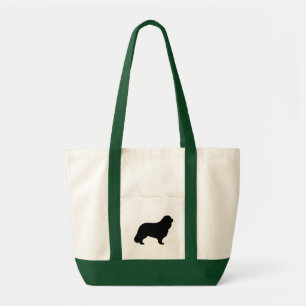 Cavalier King Charles Spaniel Silhouette Tote Bag
