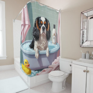 Cavalier King Charles Spaniel Sleepy Cute Funny