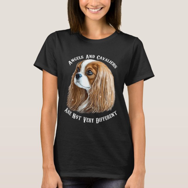 Cavalier King Charles Spaniel T-Shirt (Front)