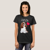 Cavalier King Charles Spaniel T-Shirt (Black)