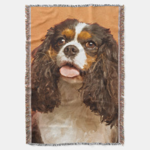Cavalier King Charles Spaniel Throw Blanket