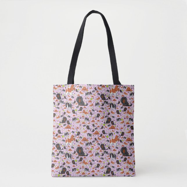 Cavalier King Charles Spaniel Tote Bag (Front)