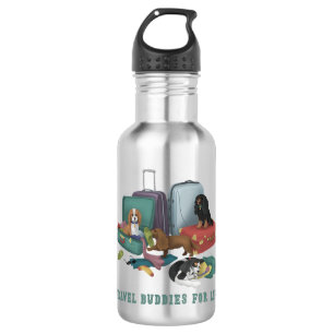 Cavalier King Charles Spaniel Travel Design 532 Ml Water Bottle