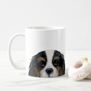 Cavalier King Charles Spaniel tri coloured by Coffee Mug