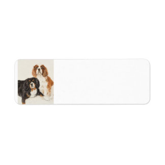 Cavalier King Charles Spaniels peinture