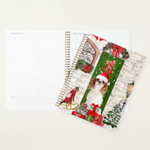 Cavalier King Dog Christmas Planner