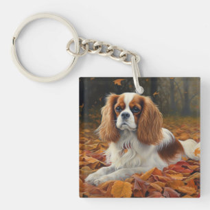 Cavalier King en automne Feuilles automne Inspirat