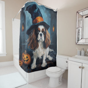Cavalier King Pumpkins Halloween Scary 