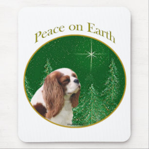 Cavalier Peace on Earth Mouse Pad