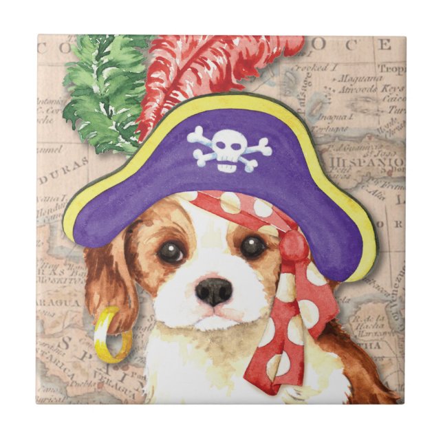 Cavalier Pirate Tile (Front)