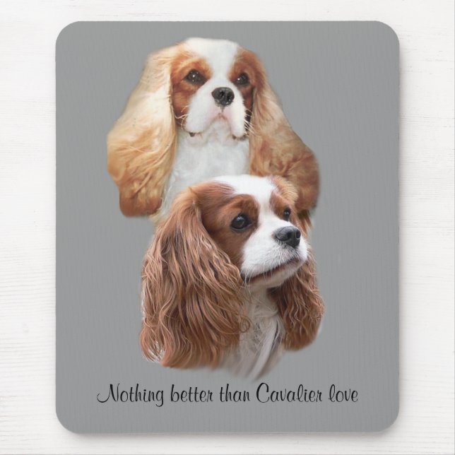 Cavalier Pretty Girls Mousepad (Front)