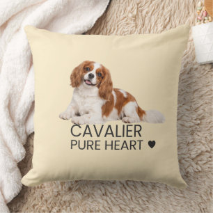 Cavalier – Pure Heart Throw Pillow