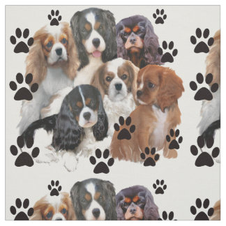 Cavalier Spaniel Fabric