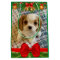 Cavalier Spaniel Puppy Holiday Gift Bag