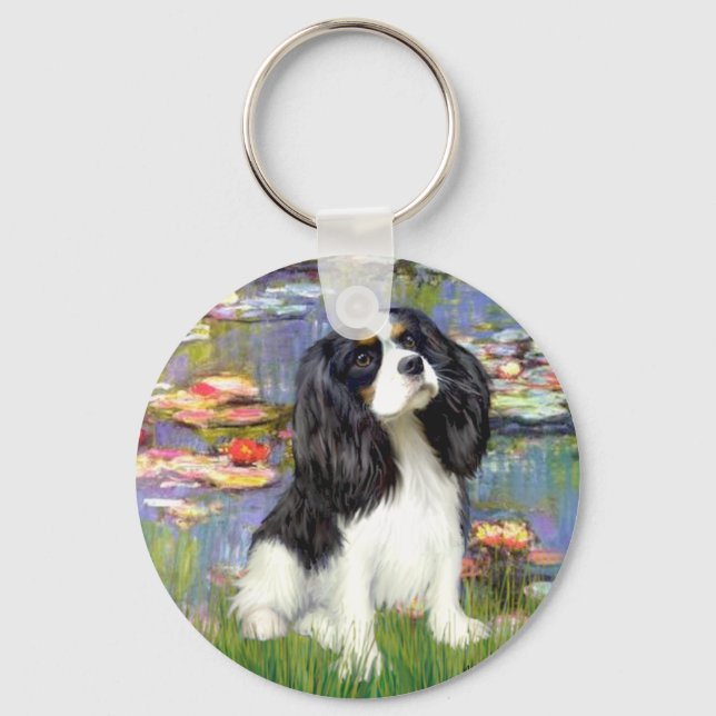 Cavalier (Tri5) - Lilies 2 Keychain (Front)