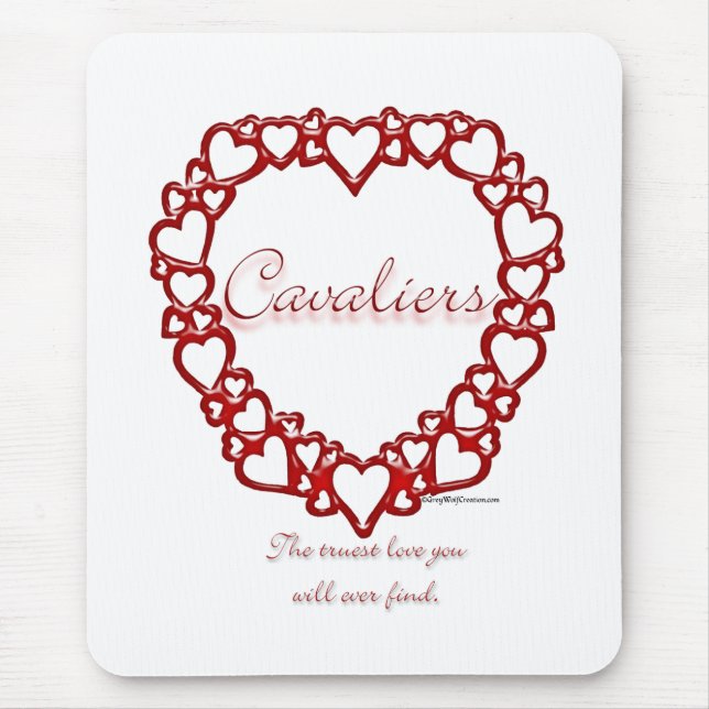 Cavalier True Love Mouse Pad (Front)