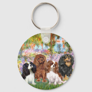 Cavaliers (4) - in Monet's Garden Keychain