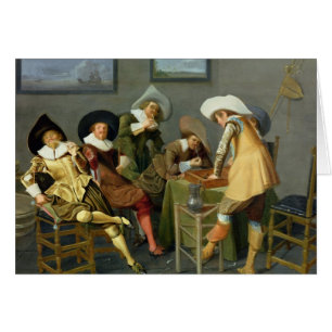 Cavaliers in a tavern