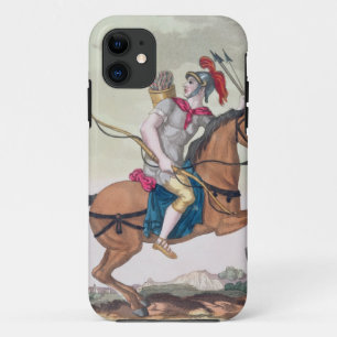 Cavalry Archer, from 'L'Antica Roma', 1825 (colour iPhone 11 Case