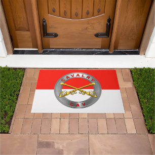 Cavalry Army Veteran Doormat